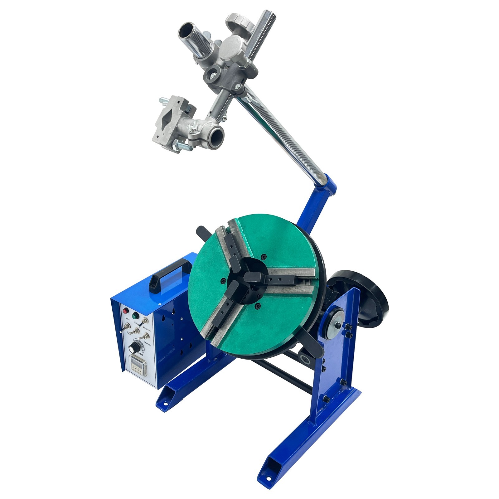Welding Positioner Drill Chuck + Bracket 90 Degree Girth Welding Rotatuing Table
