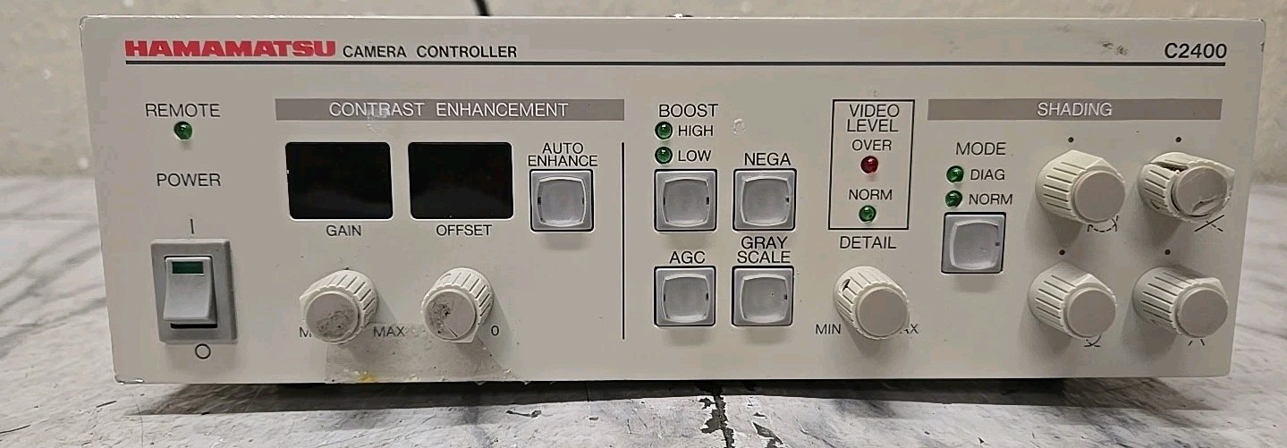 Hamamatsu C2400 Microscope Camera Controller C2400 Made in Japan