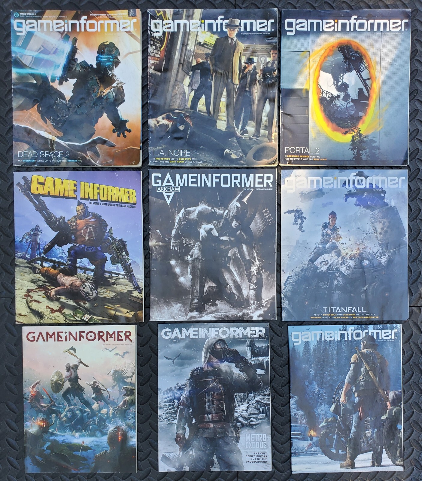 Video Game Informer Magazine Lot 9 #201 #203 #204 #221 #243 #252 #298 #299 #302