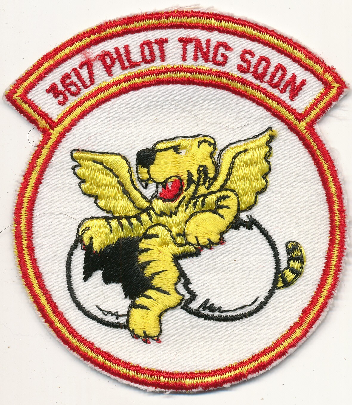 3617 Pilot Training Squadron patch US USAF US Air Force twill 1990s