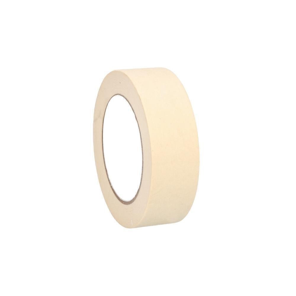 1.5"x 60 Yards - 4.9 Mil - White Adhesive Packing Masking Tape - 12 Rolls