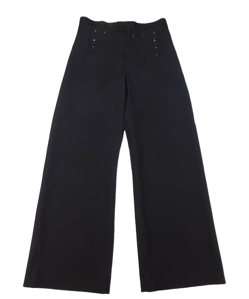 US Navy Crackerjack Pants 40 XS Wool Service Dress Blue Jumper Uniform Zipper