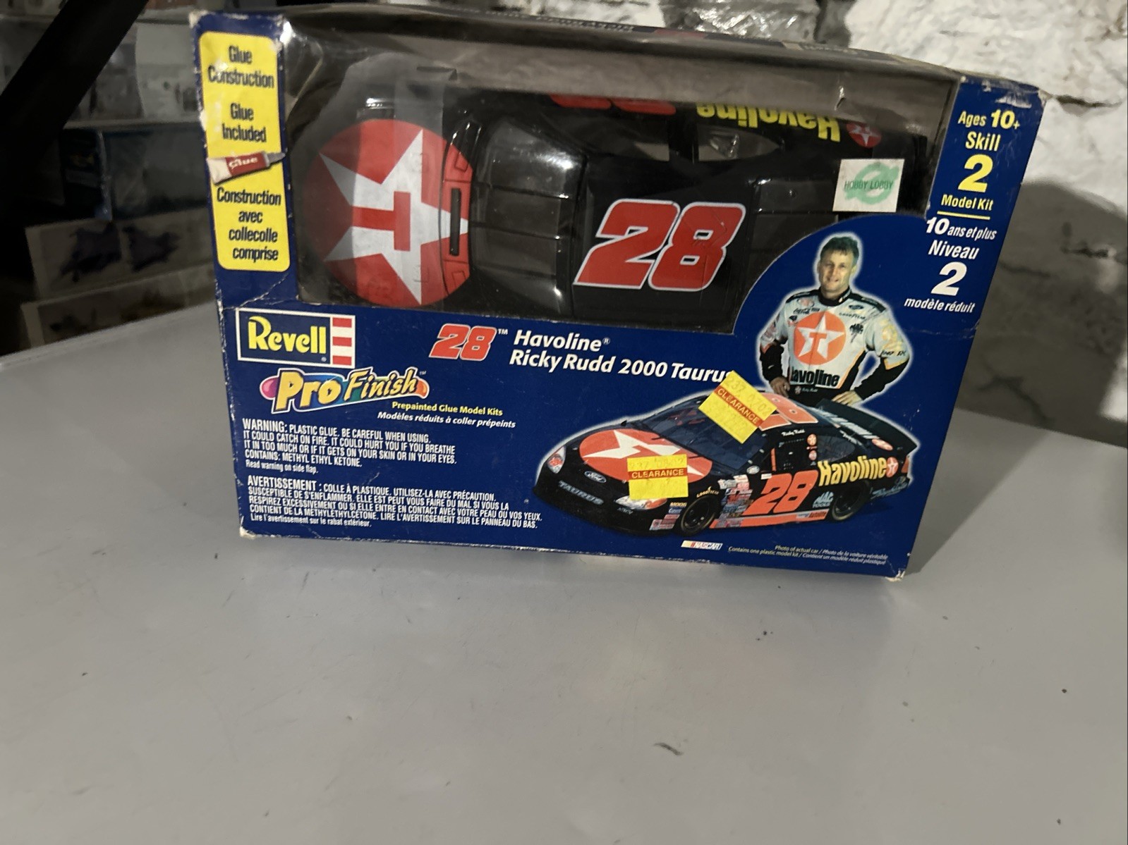 REVEL PRO FINISH 85 - 1651 #28 HAVOLINE Ricky Rudd 2000 Taurus NASCAR NIB