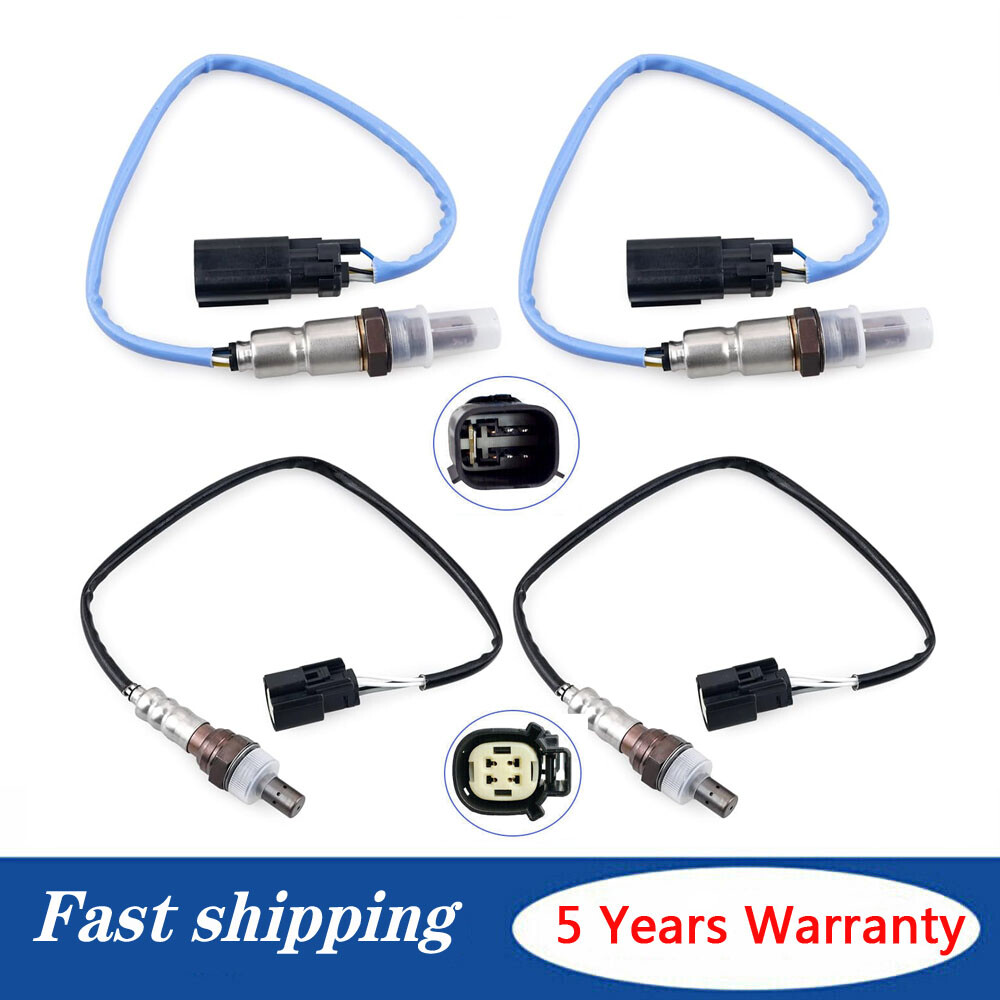 4PCS Oxygen Sensor Up+Downstream For 2013-2015 Ford Explorer Flex Taurus 3.5L V6