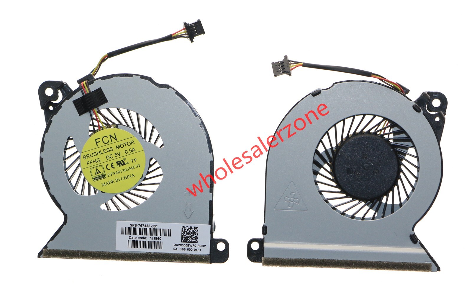 New For HP 450 G2 /455 G2/550 G2 /640 G2 640G2 laptop CPU Cooling Fan 767433-001