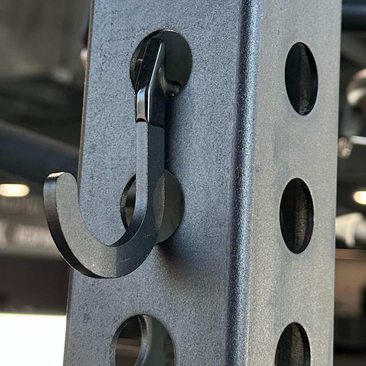 8PSC Power Rack Attachments Hooks,Squat Rack Accessories Hook,DIY Storage Hoo...