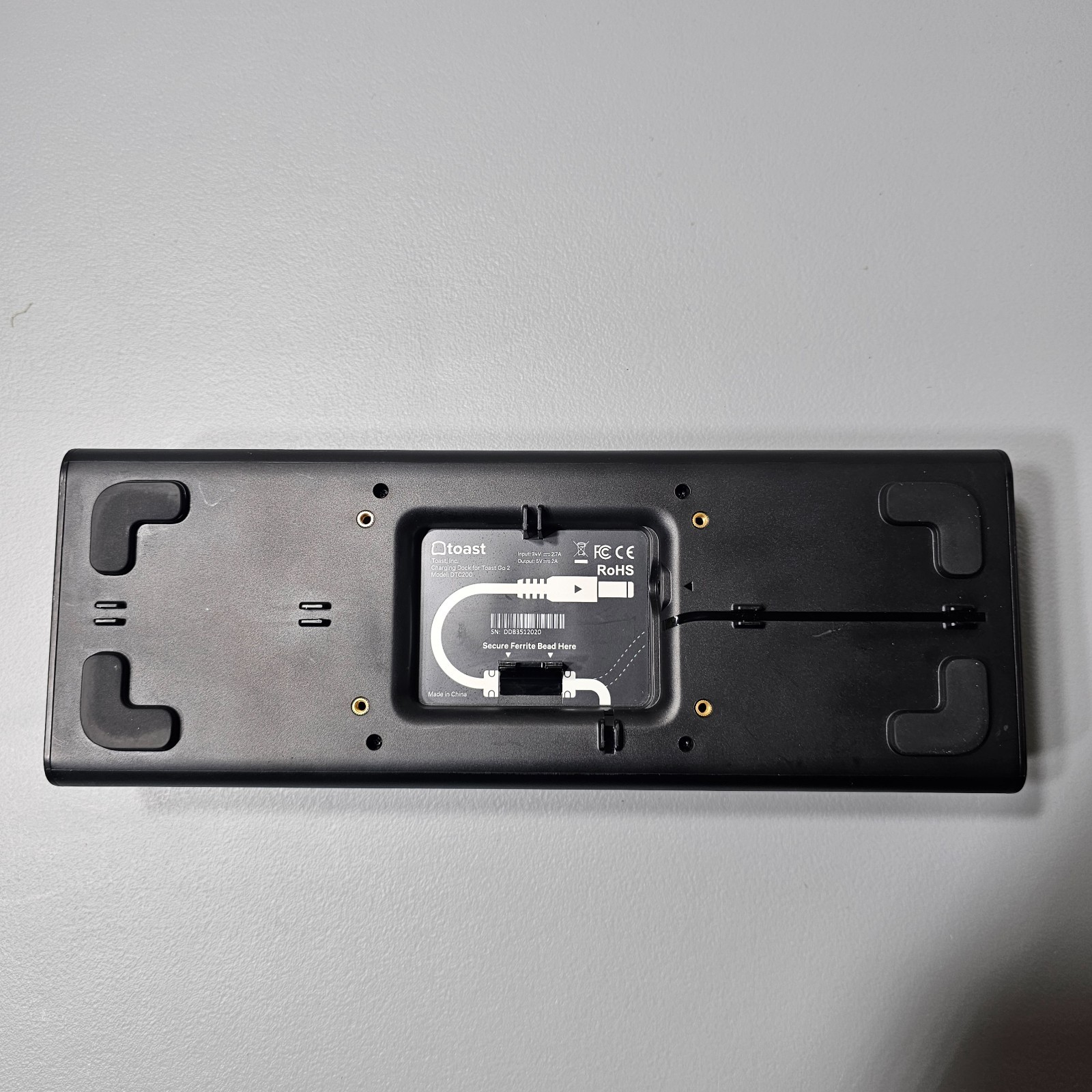 Charging Dock for Toast Flex POS Go 2 Handheld Tablet Mobile Computer - DTC200
