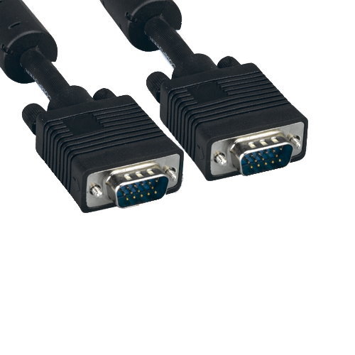 3-25Ft Super VGA SVGA HD15 15 Pin Video Cable Cord EMI 28 AWG TV PC MAC Monitor
