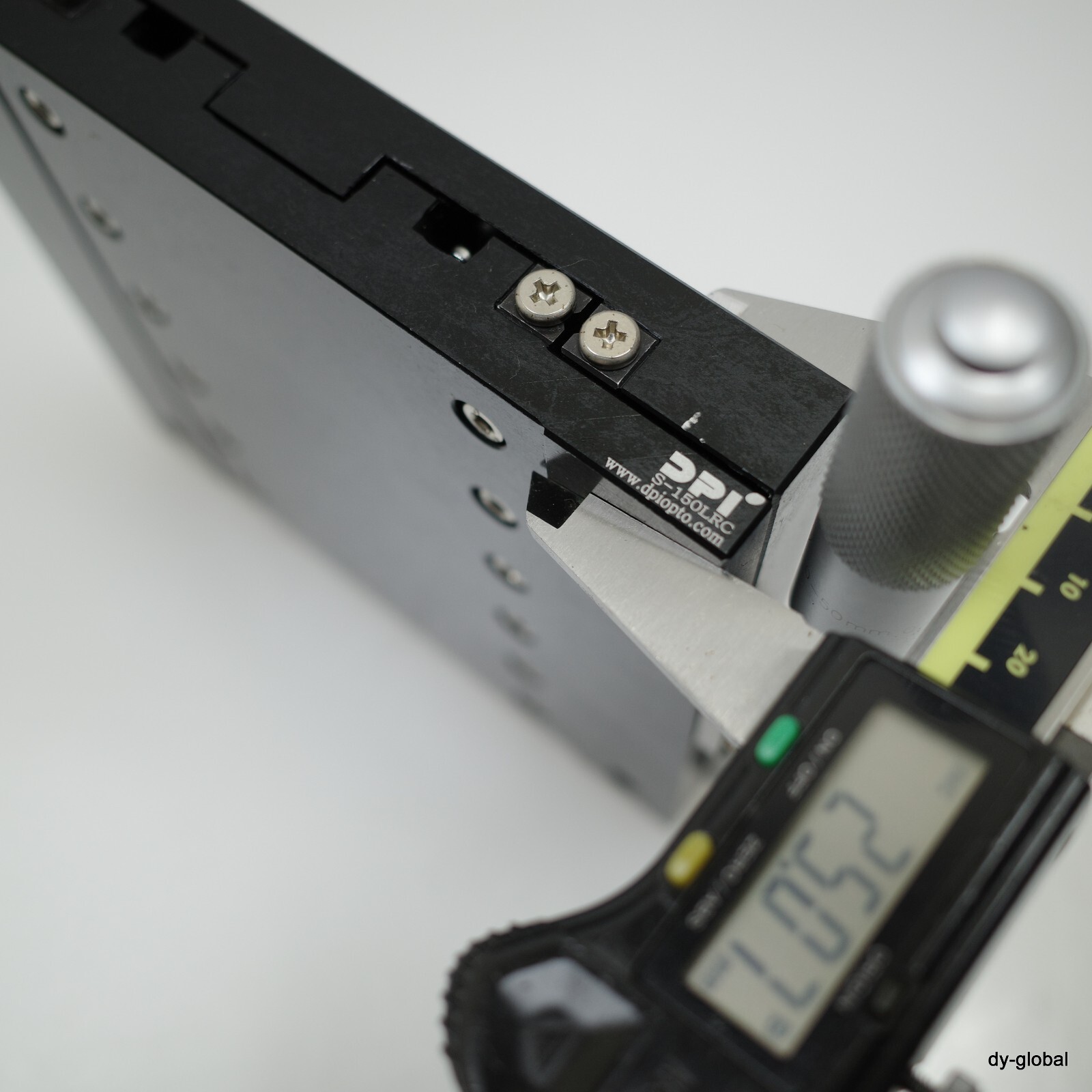 DPI Used Manual Positioner X Axis S-150LRC 150X150X25 +/-22mm STA-I-510=5G41