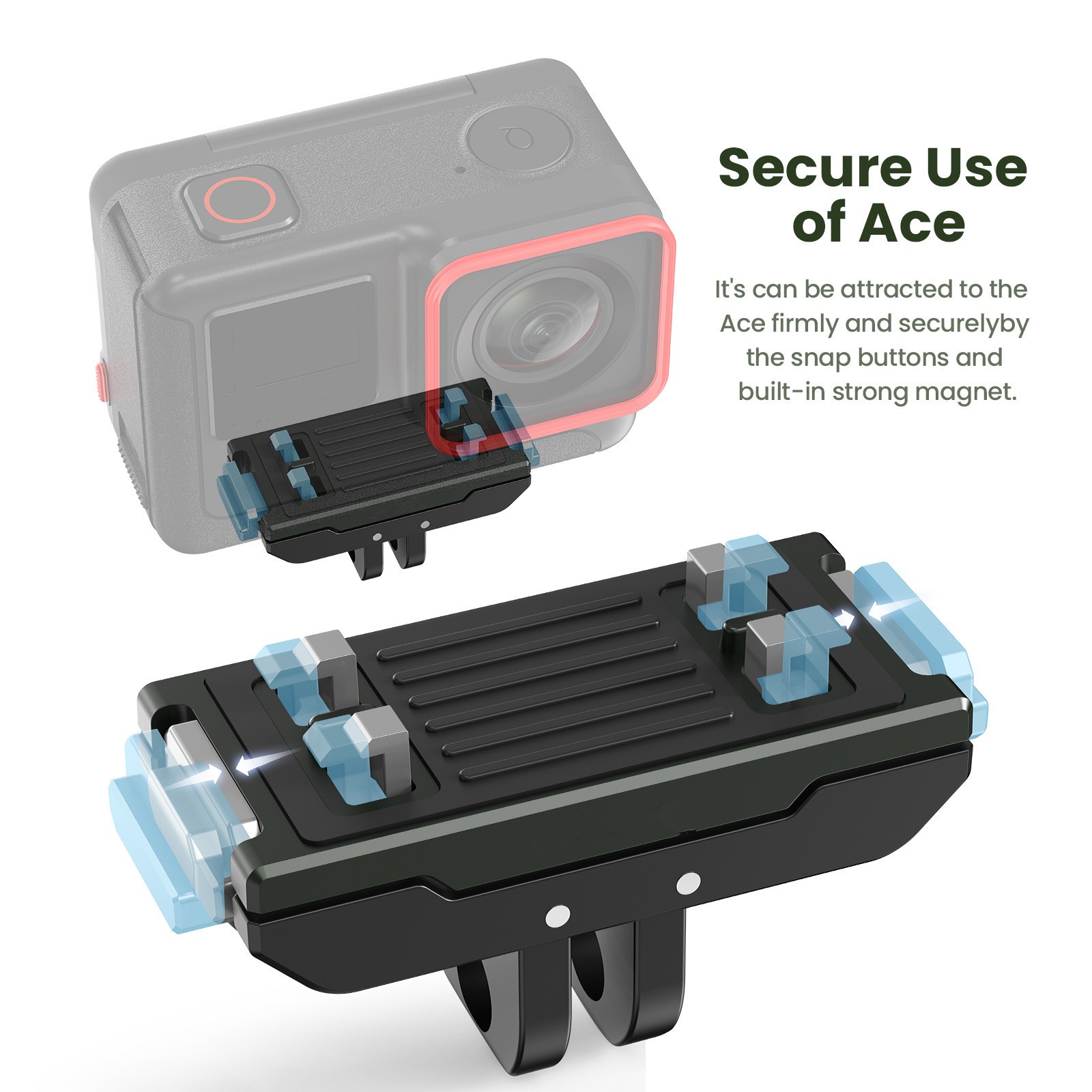Camera Magnetic Quick Release Base Repair Accessories For Insta360 Ace Pro /Ace