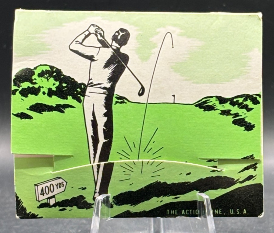 JC Penney Matchbook Style Promotional Golf Tees Made By The Action Line Vintage