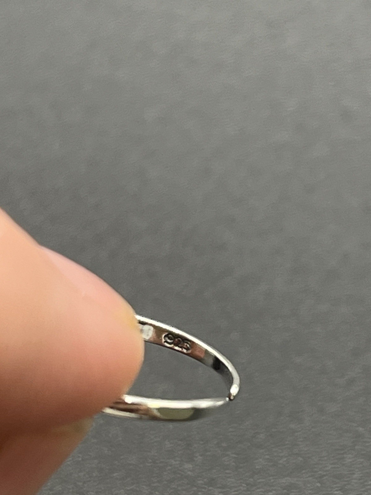 New Condition Sterling Silver Horse Toe Ring 925
