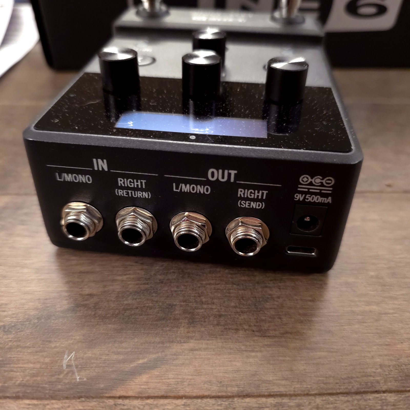 Line 6 HX One Stereo Guitar Effects Pedal Multi FX Processor Box Power Supply