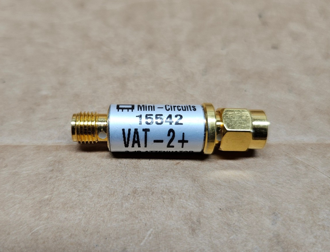Mini-Circuits VAT-2+ attenuator, 50 ohms