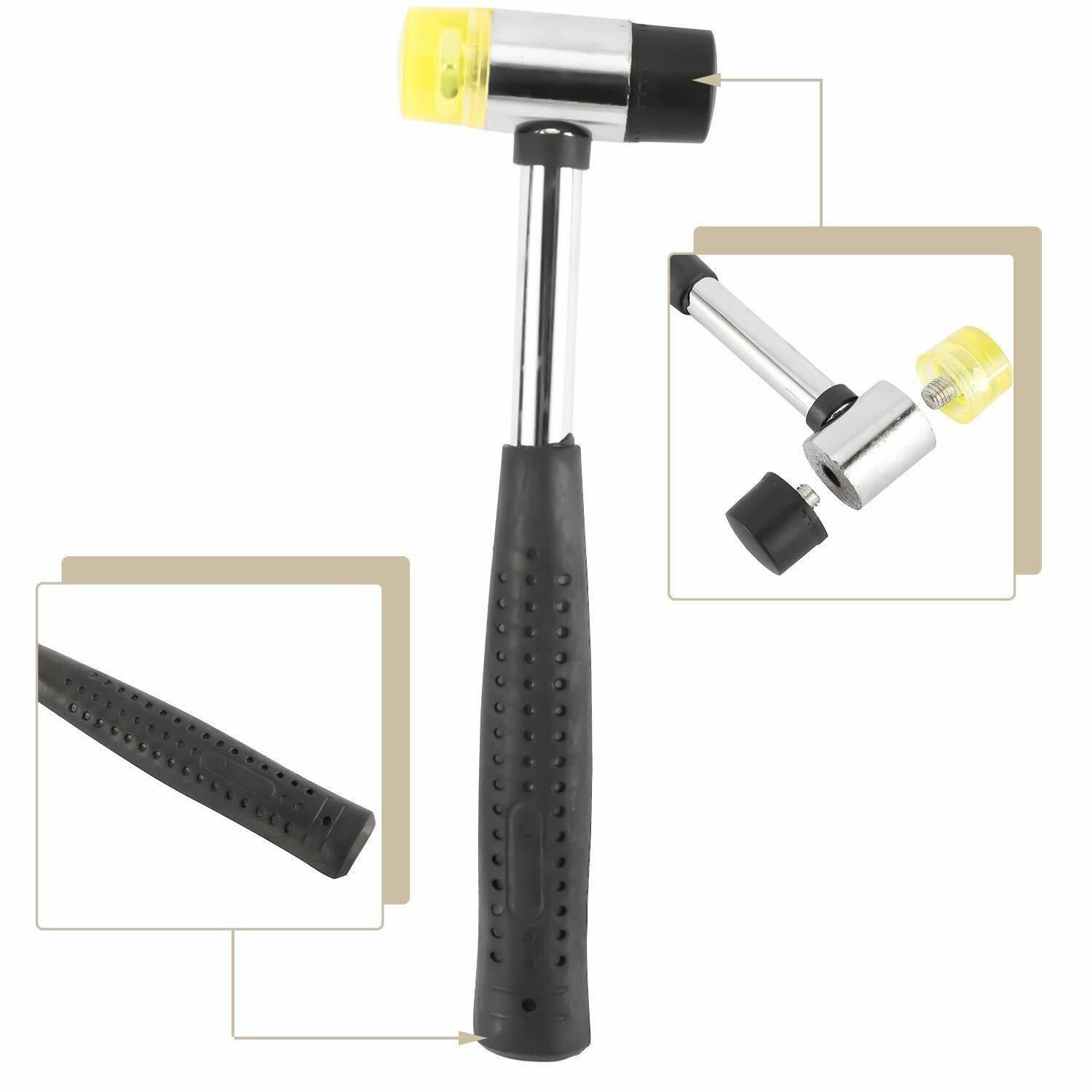 Ring Mandrel Sizing Tool Set Modify Ring Hammer Enlarger Jewelry Mallet Mandrel