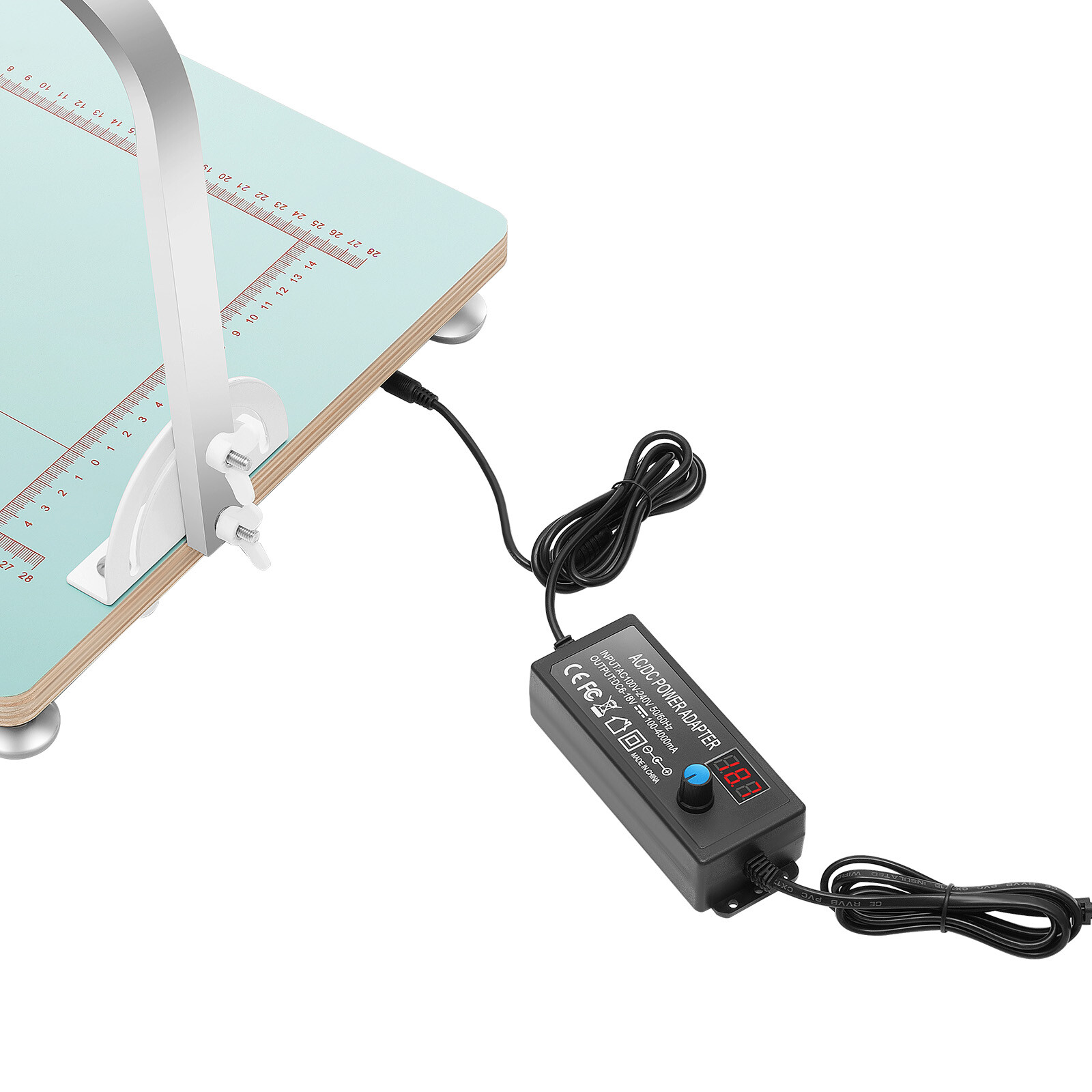 72W Hot Wire Foam Cutter Working Table Tool Sponge Styrofoam Cutting Machine New