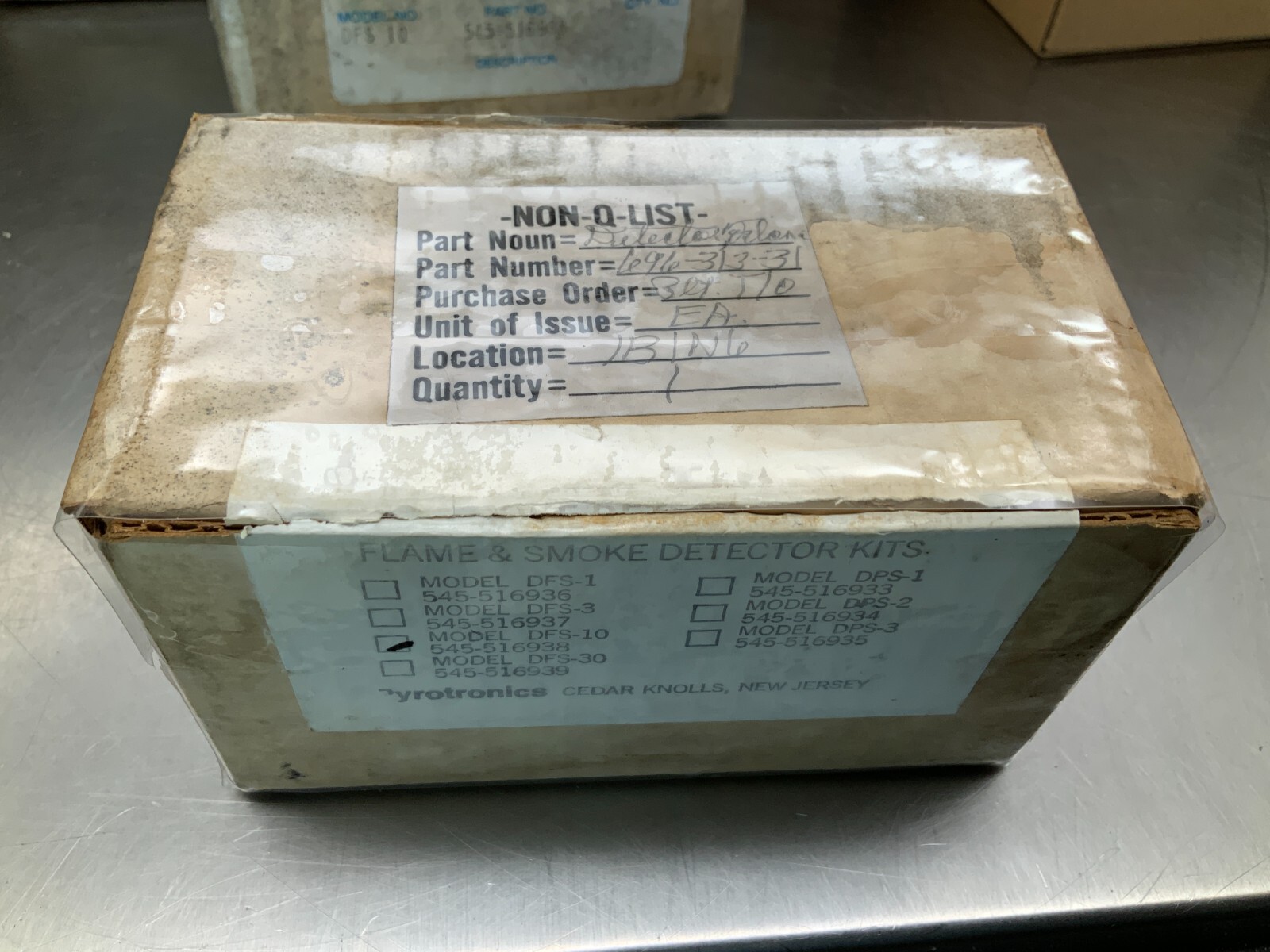 Pytrotronics DFS-10 Fire Alarm Flame Detector Head