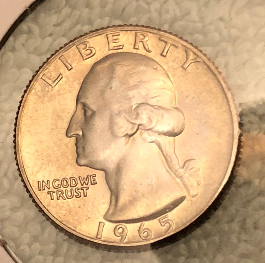 1965 UNC Washington Quarter