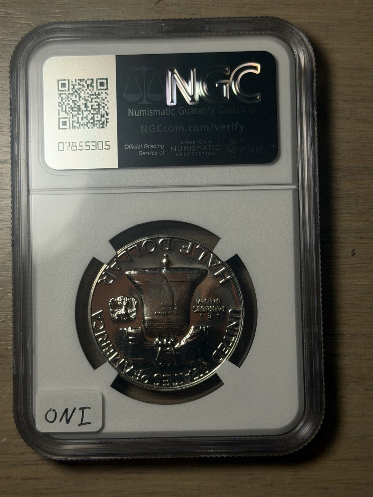 1959 Proof Franklin Half Dollar NGC PF 69
