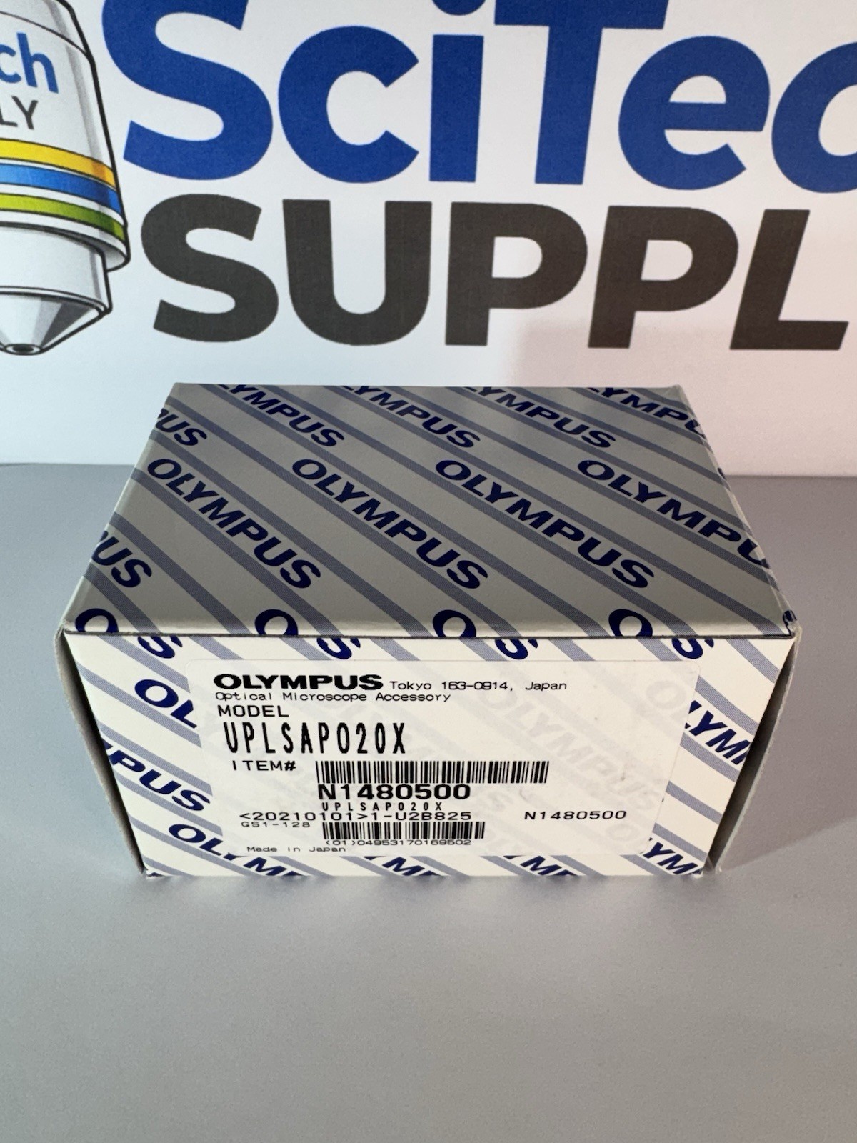 New Olympus UPlanSApo 20x/0.75 ∞/- Infinity Microscope Objective Lens UIS2