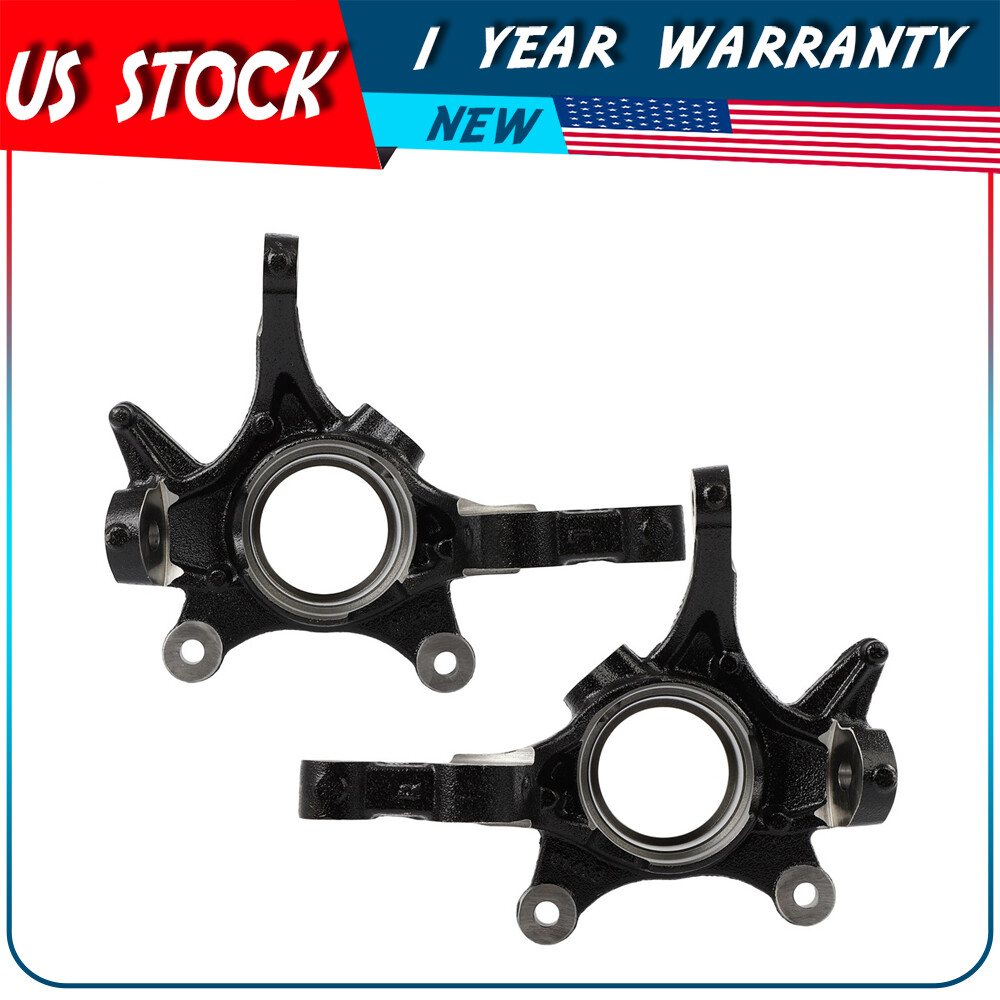 2 X Front Steering Knuckle For Hyundai Elantra Veloster Elantra GT 2013-2014