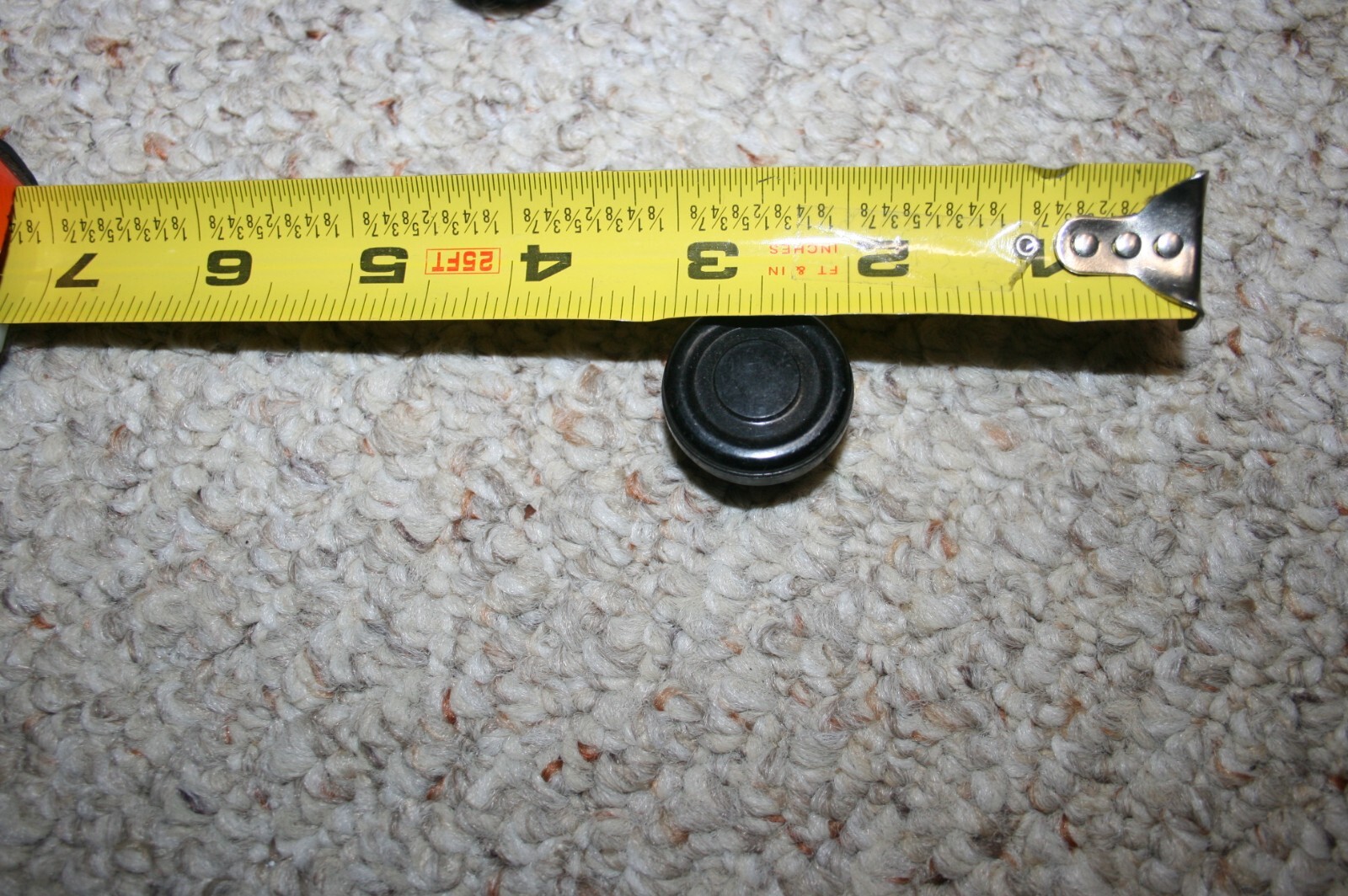 vintage Hallicrafters S/SX Ham Radio SMALL Dial Bakelite Knob  with brass insert