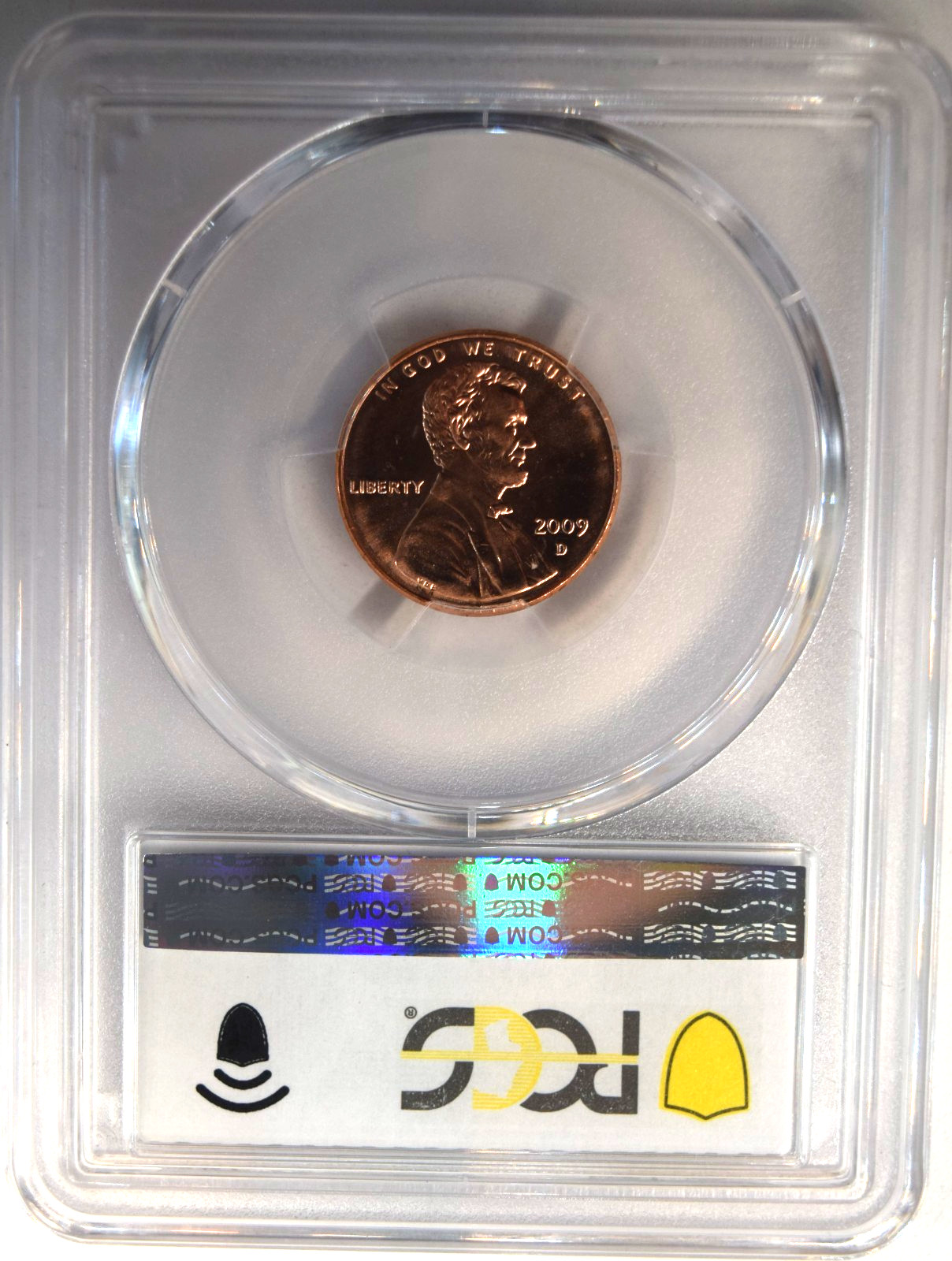 2009 Lincoln Formative Years Cent - PCGS MS66RD with Goldshield Trueview