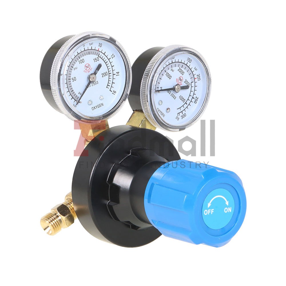 CGA540 Oxygen Regulator Welding Gas Gauges Max Inlet Pressure 3000 psi New