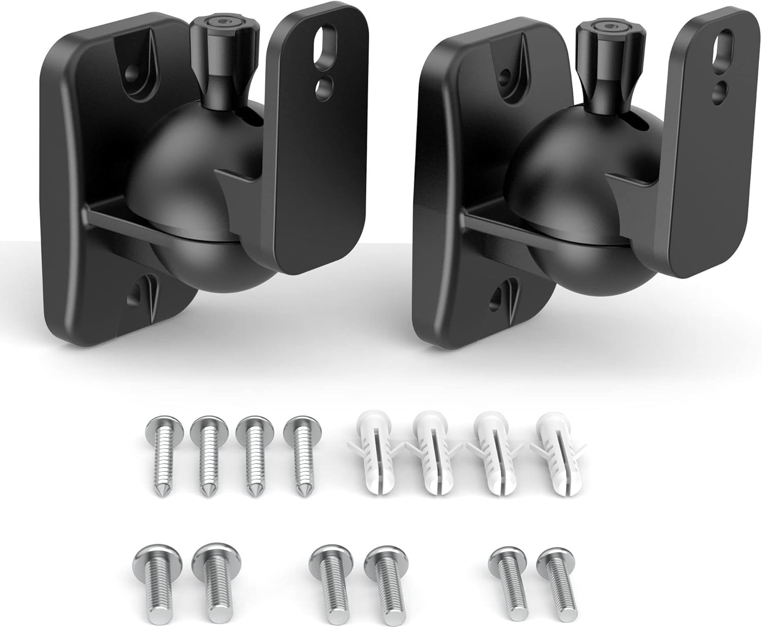 Speaker Wall Mount Brackets - Surround & Bookshelf Speaker Wall Mounts Kit, Hold