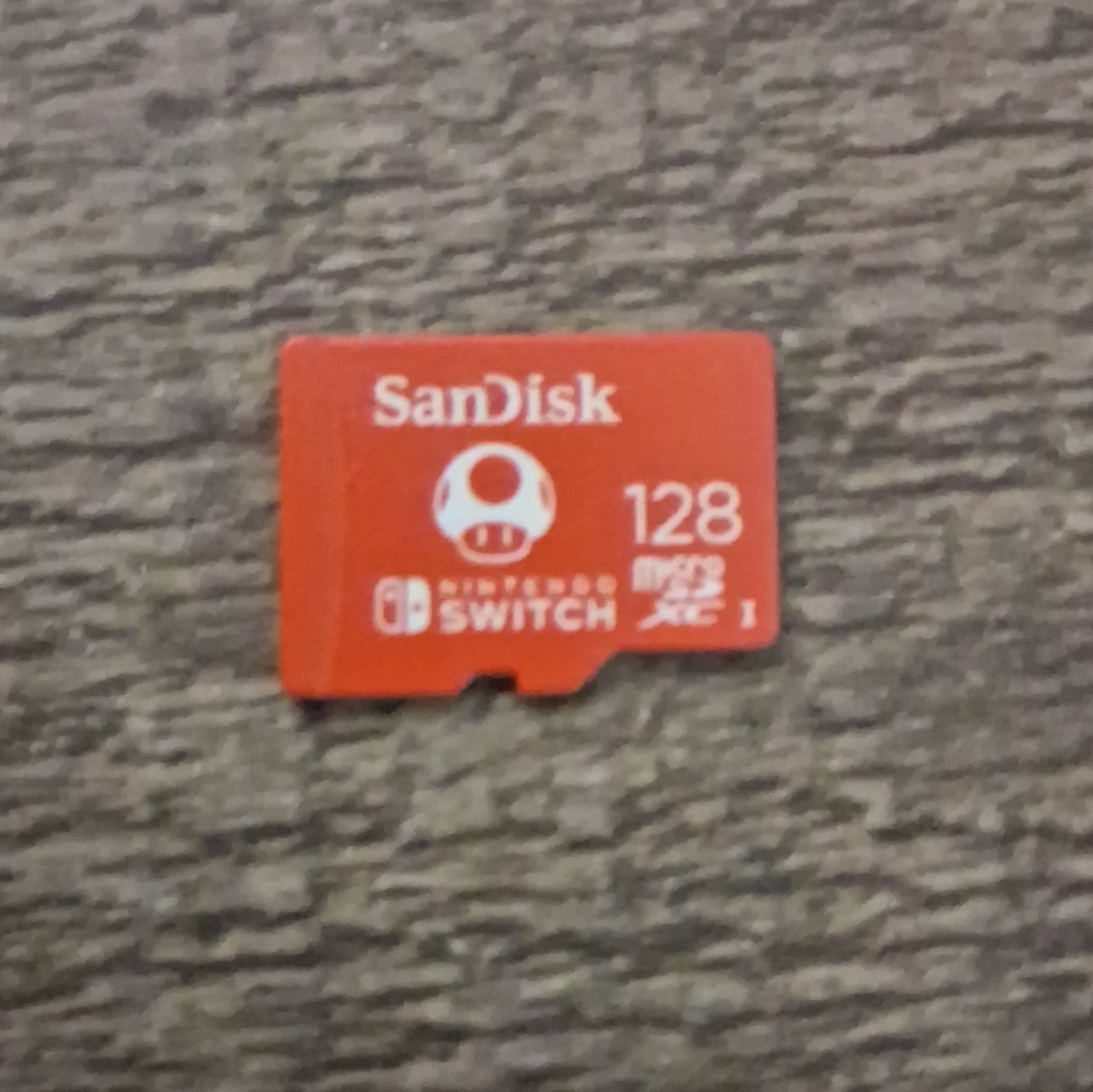 Brand New SanDisk Nintendo Switch Licensed 128GB microSDXC Card UHS-I U1 Red