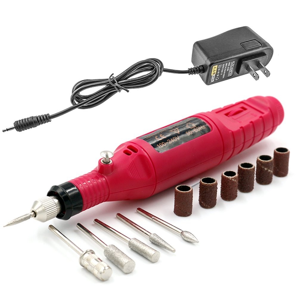 Portable Electric Nail Drill Set Pen Sander Polish Machine Acrylic Gel Removal