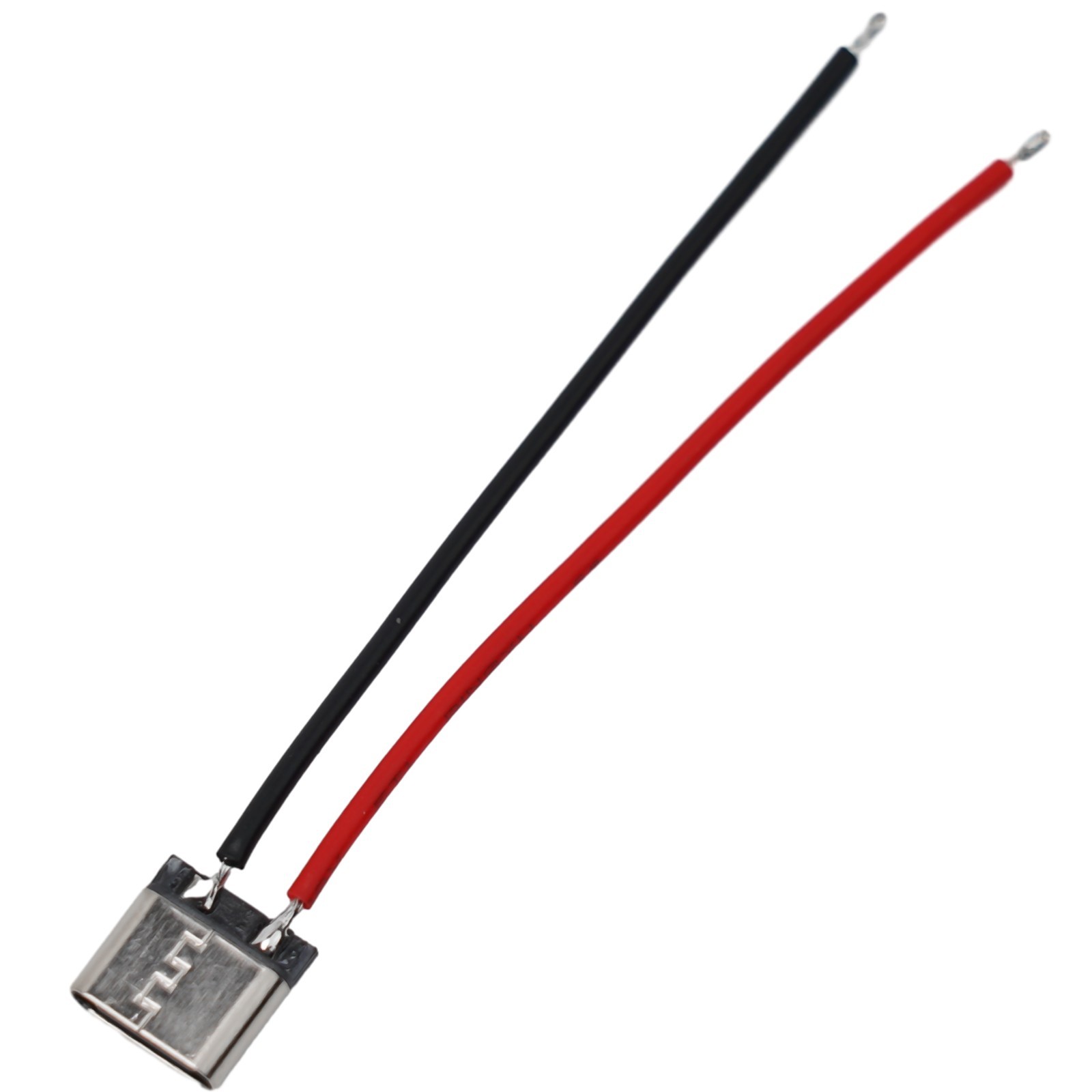 High Quality USB C 2Pin Welding Wire Female Connector Cable 10pcs Pack
