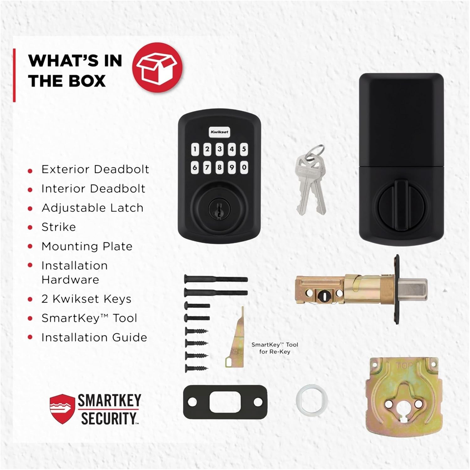 Kwikset 9250TRS-L03S Powerbolt 2 SmartCode Deadbolt Lifetime Brass