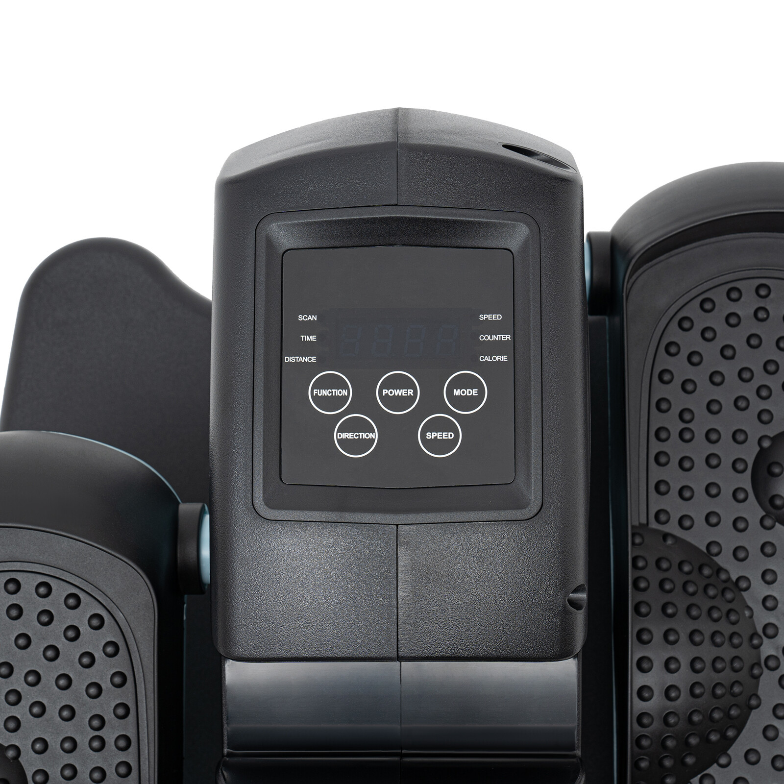 Motorized Under-Desk Elliptical Trainer With Remote & LCD Display Blue