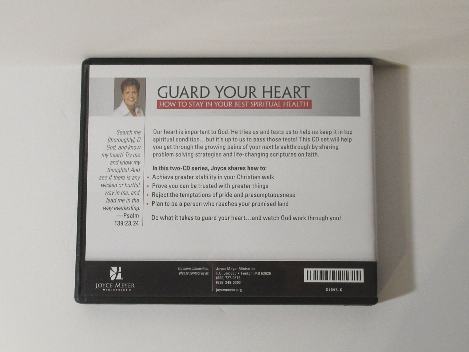Joyce Meyer - Guard Your Heart (CD) - 2 Disc Set - Synergy Edition