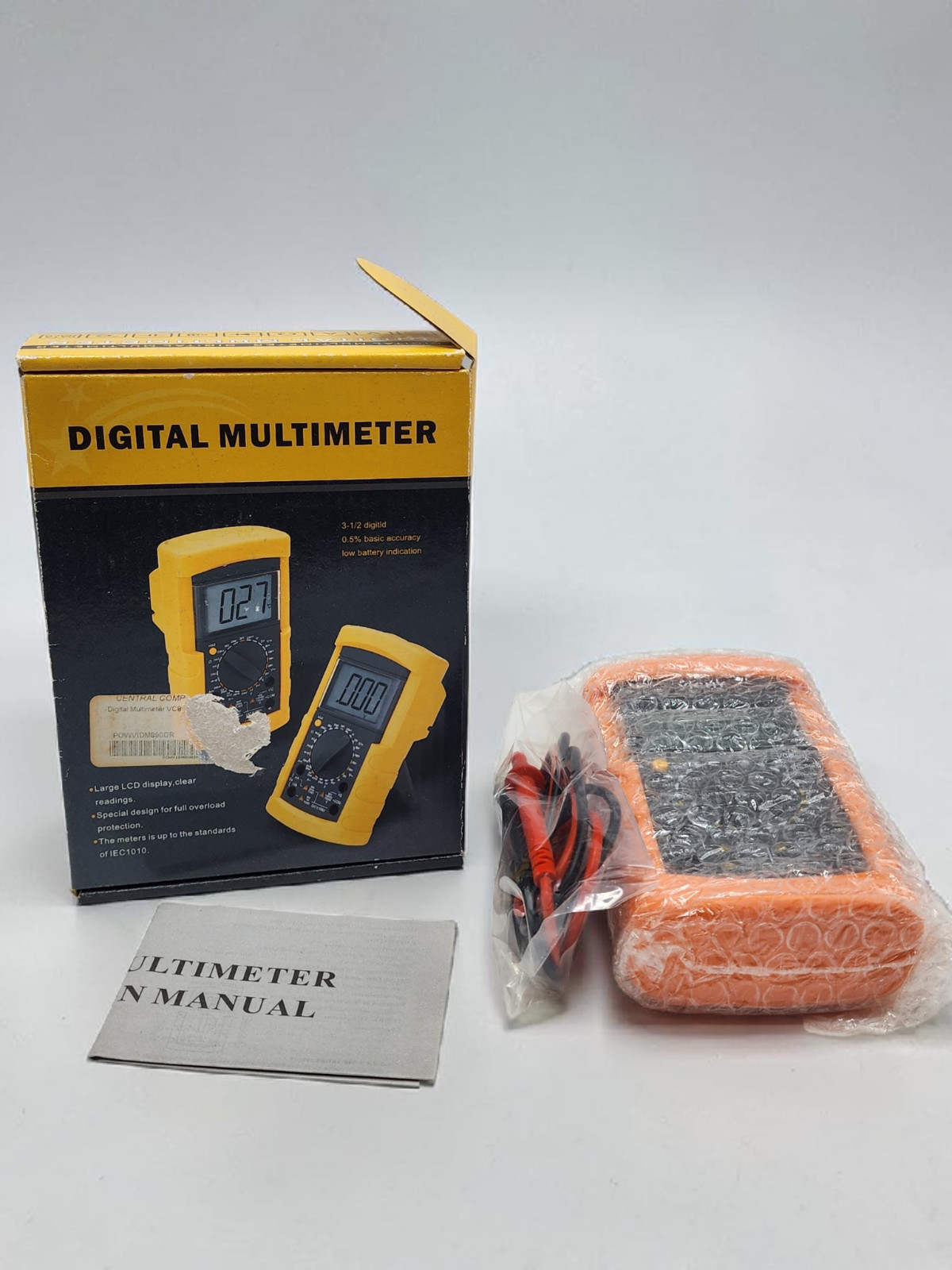 New VICHY Digital Multimeter,Frequency/Data Hold VC890D