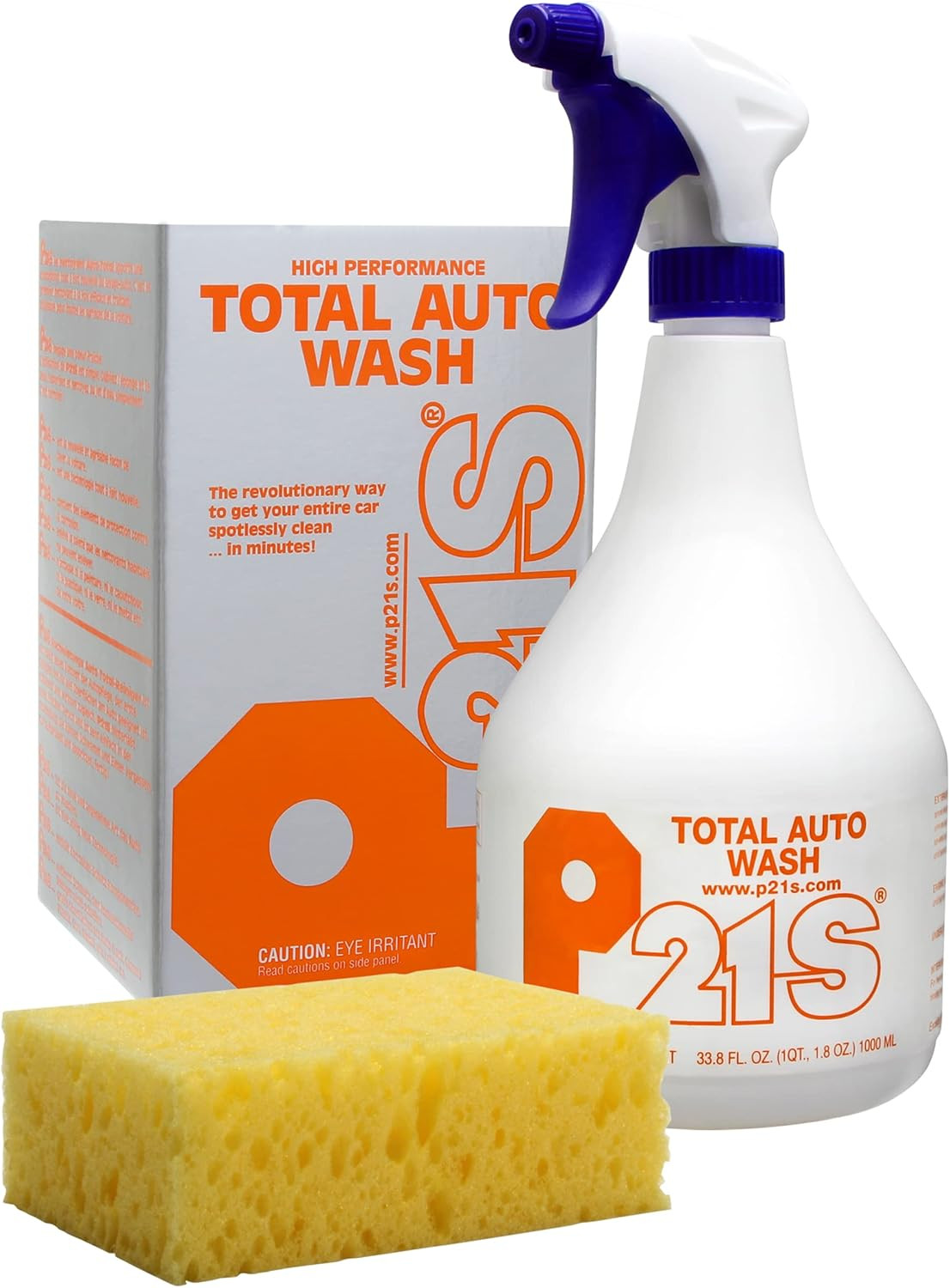 13001B Auto Wash W/Sprayer, 1000 Ml, White