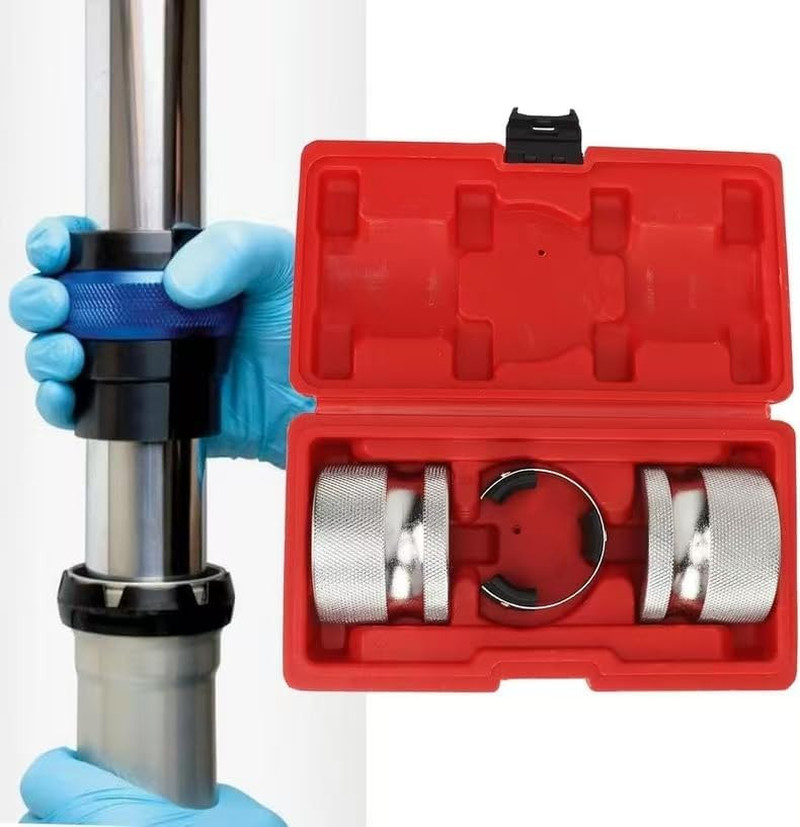 Universal Adjustable Motorcycle Fork Seal Driver Tool (39Mm-50Mm), Split Design