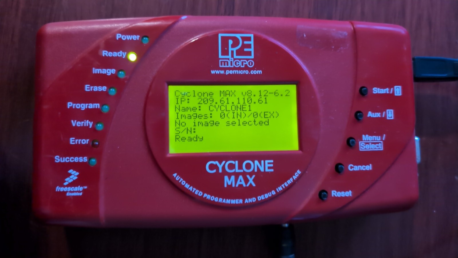 PE Micro Cyclone Max Programmer