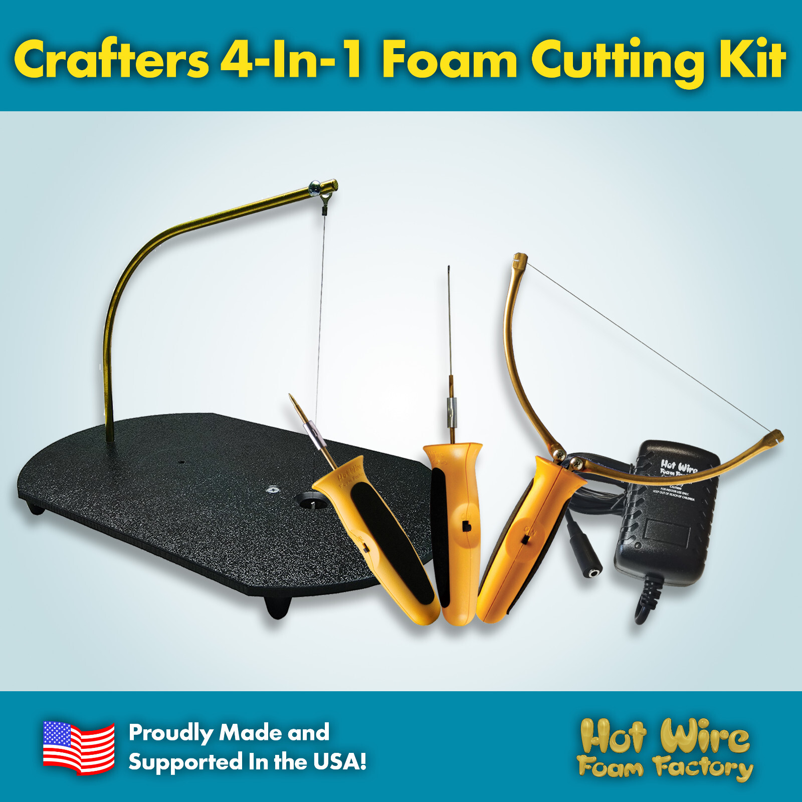 Hot Wire Foam Factory 4-in-1 Tool Kit #K05MS