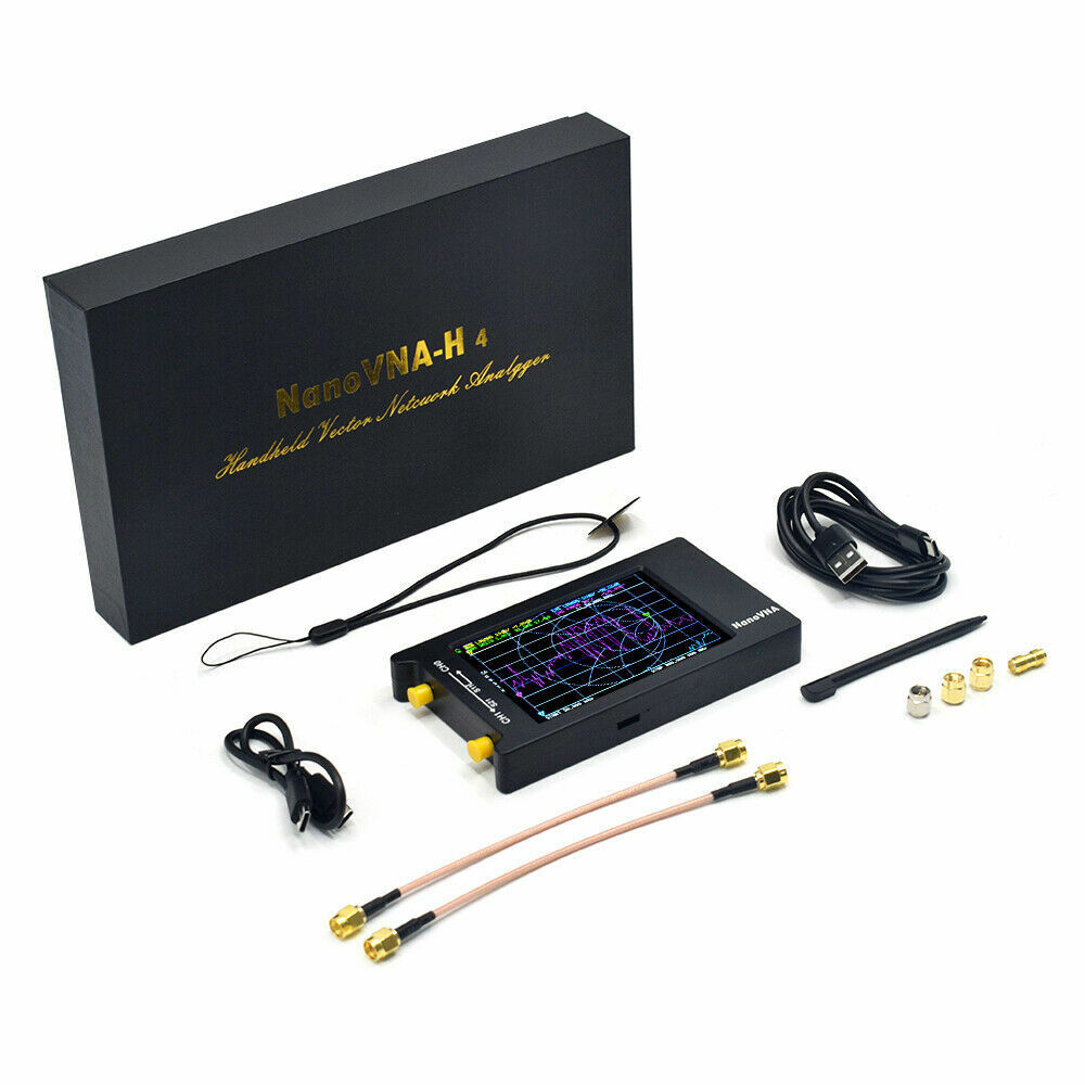 Tiny Antenna Analyzer USB 4'' LCD Touch Screen w/1950mAh Battery 50KHz-1.5GHz