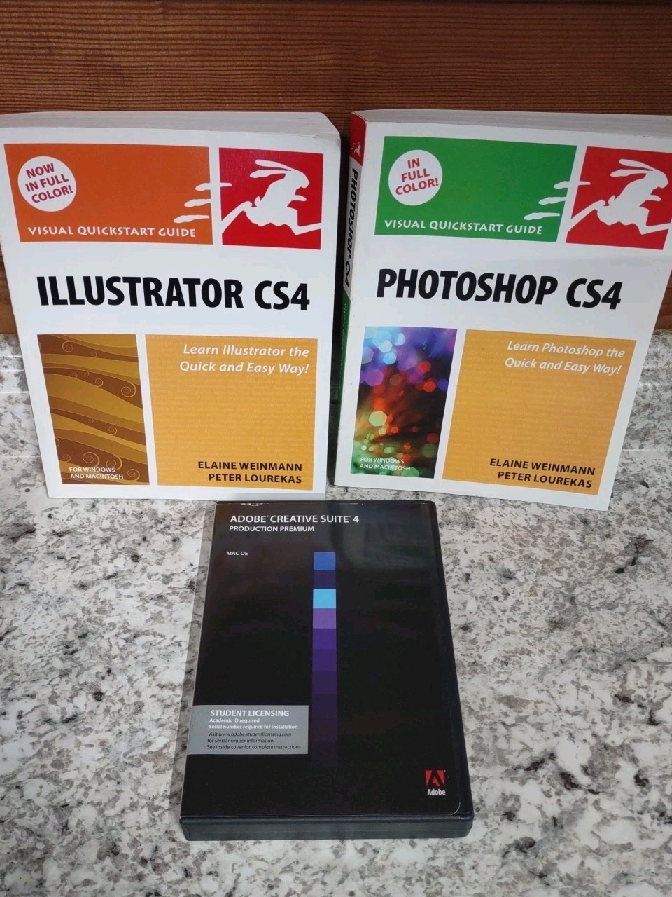 Adobe Creative Suite 4 Production Premium-Student Licensing + Visual Guide Books
