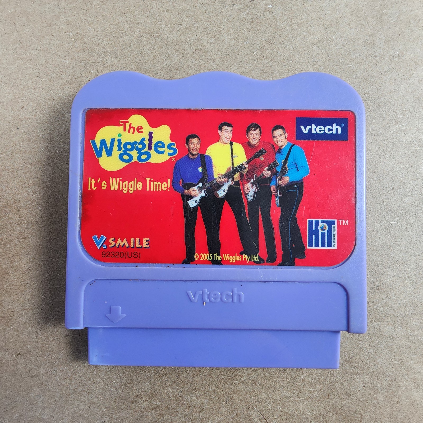 Vtech Vsmile system The Wiggles It's Wiggle Time game cleaned tested works fine