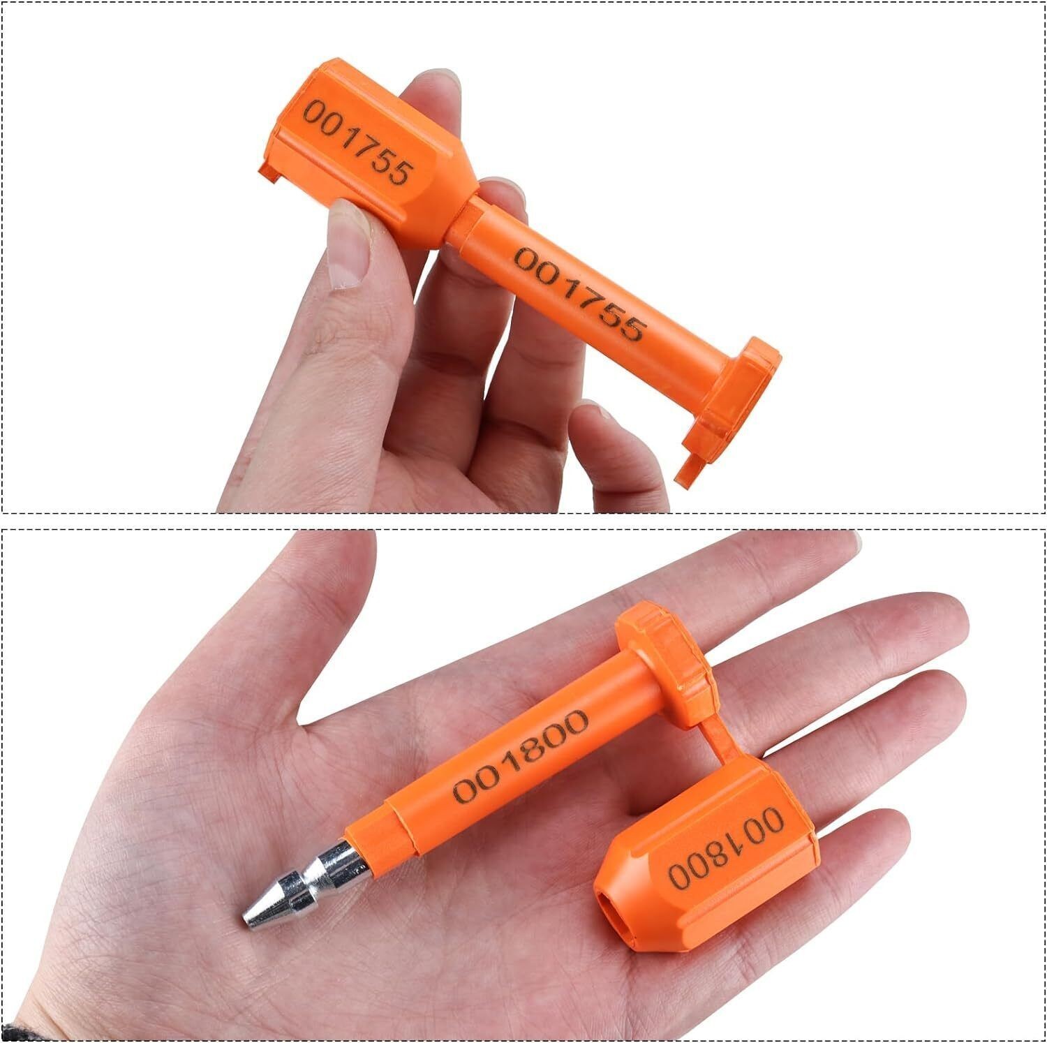 100Pcs Bolt Seals High Security for Containers Shipping Container Locks