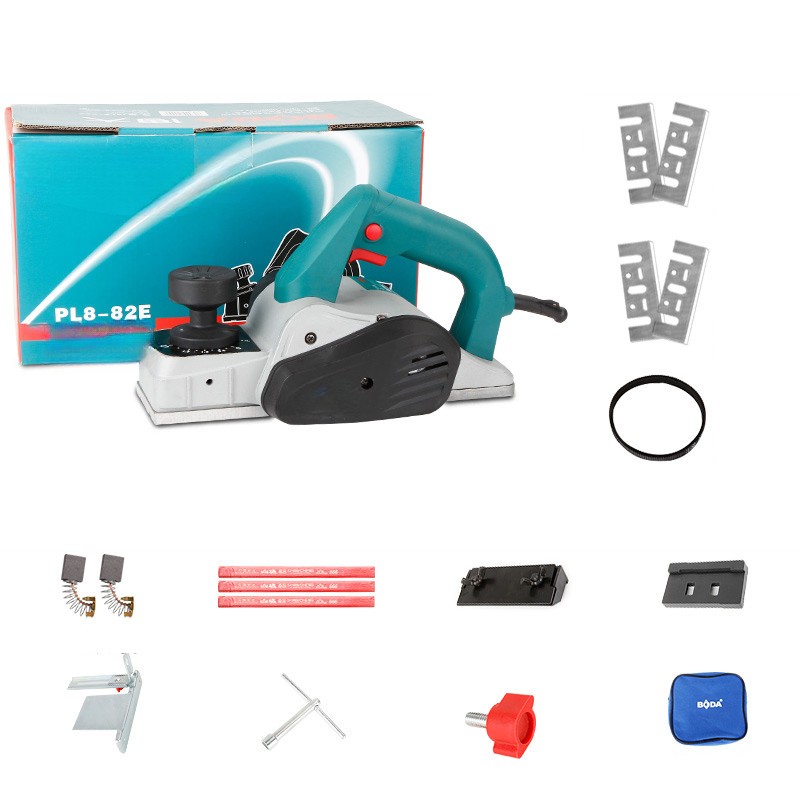 220V Household Electric Planer Handmade Carpentry Wooden Planing Machine 600W Y