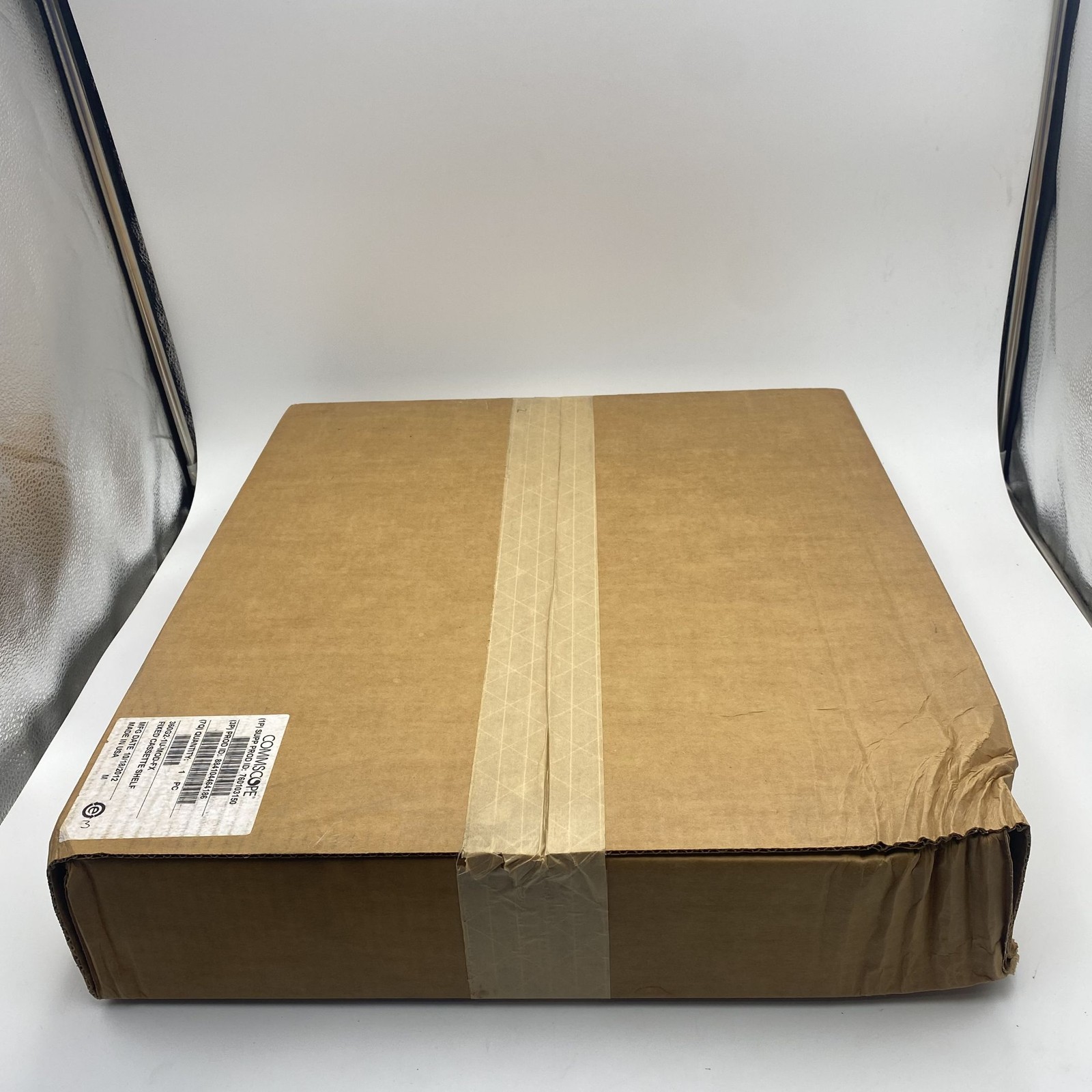 Commscope SYSTIMAX 360G2 1U Fixed Modular Cassette Shelf 360G2-1U-MOD-FX
