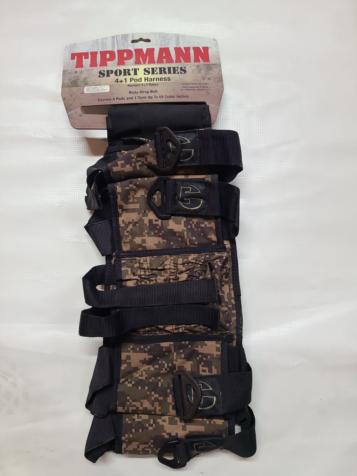 Tippmann Sport Series 4+1 Pod Harness (Camo)
