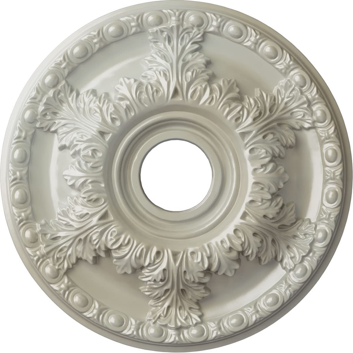 CM18GAFBS Granada Ceiling Medallion, 18" OD x 3 1/2 ID x 2 1/2 P, Flash Blue