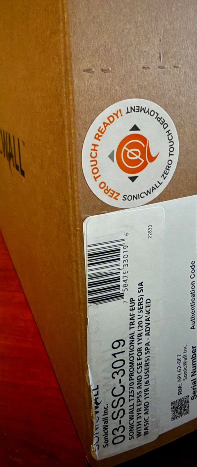 SonicWall TZ570 Firewall | HUGE License till 04/2032 !!