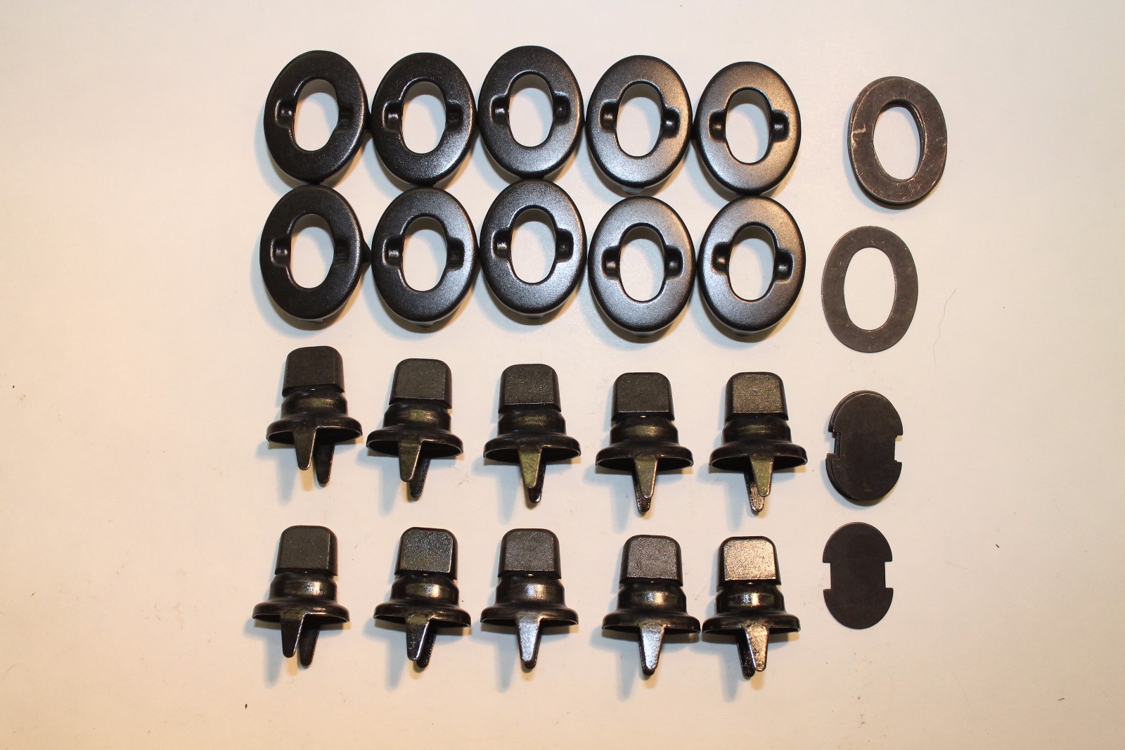 Military Common Sense Curtain Fasteners, Lot of 10, Black,  Military Jeep